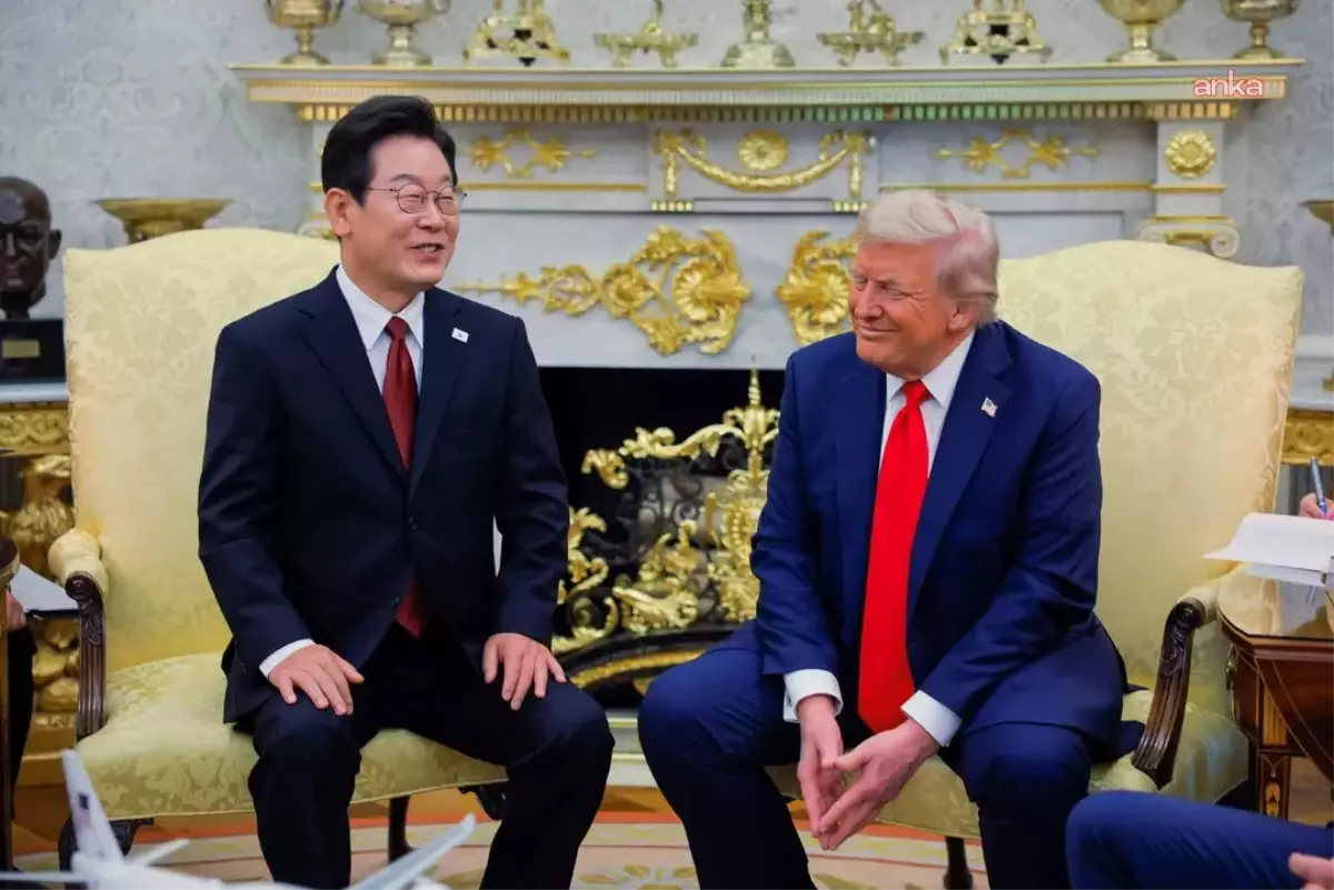 Trump ve Lee İlk Yüz Yüze Görüşmeyi Gerçekleştirdi