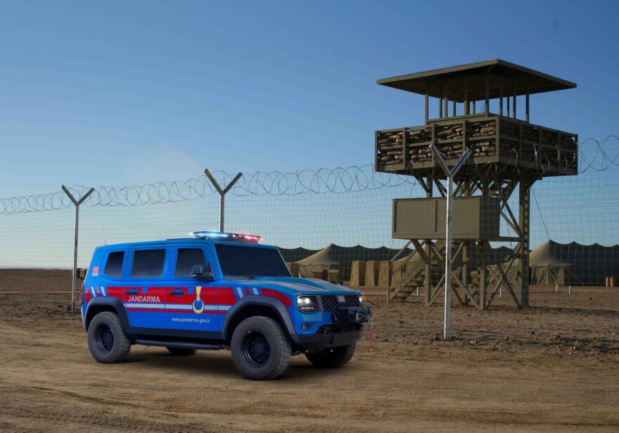 Jandarmaya TULGA 4×4 Araçlarının Teslimatı Başladı