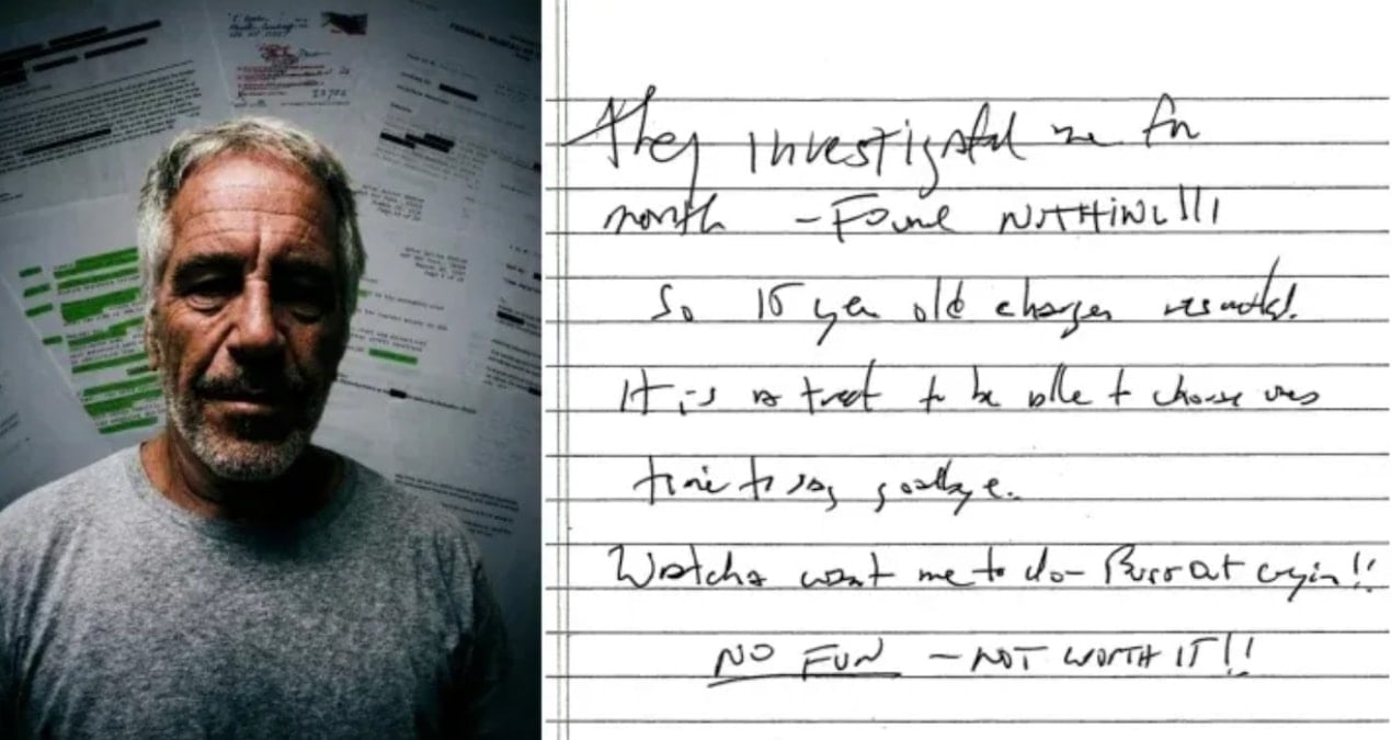 Jeffrey Epstein’ın Tartışmalı İntihar Notu Ortaya Çıktı